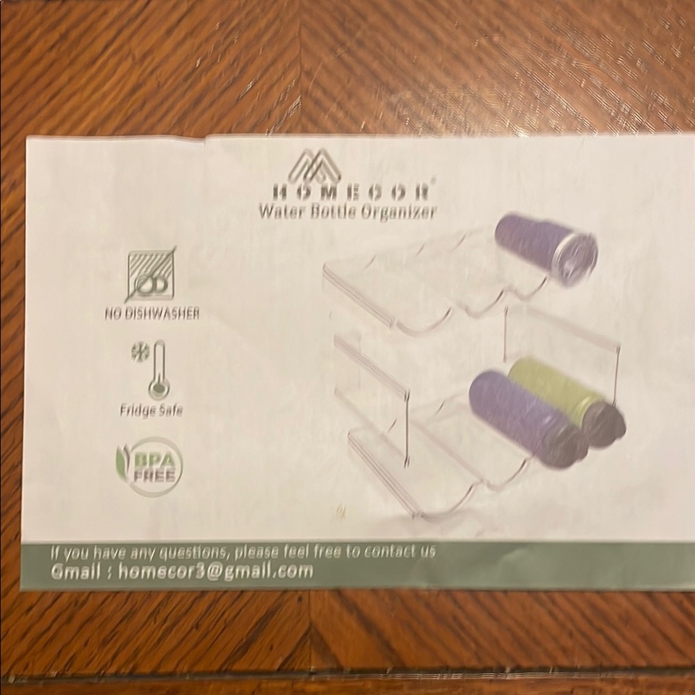 Homecor Water Bottle Organizer
